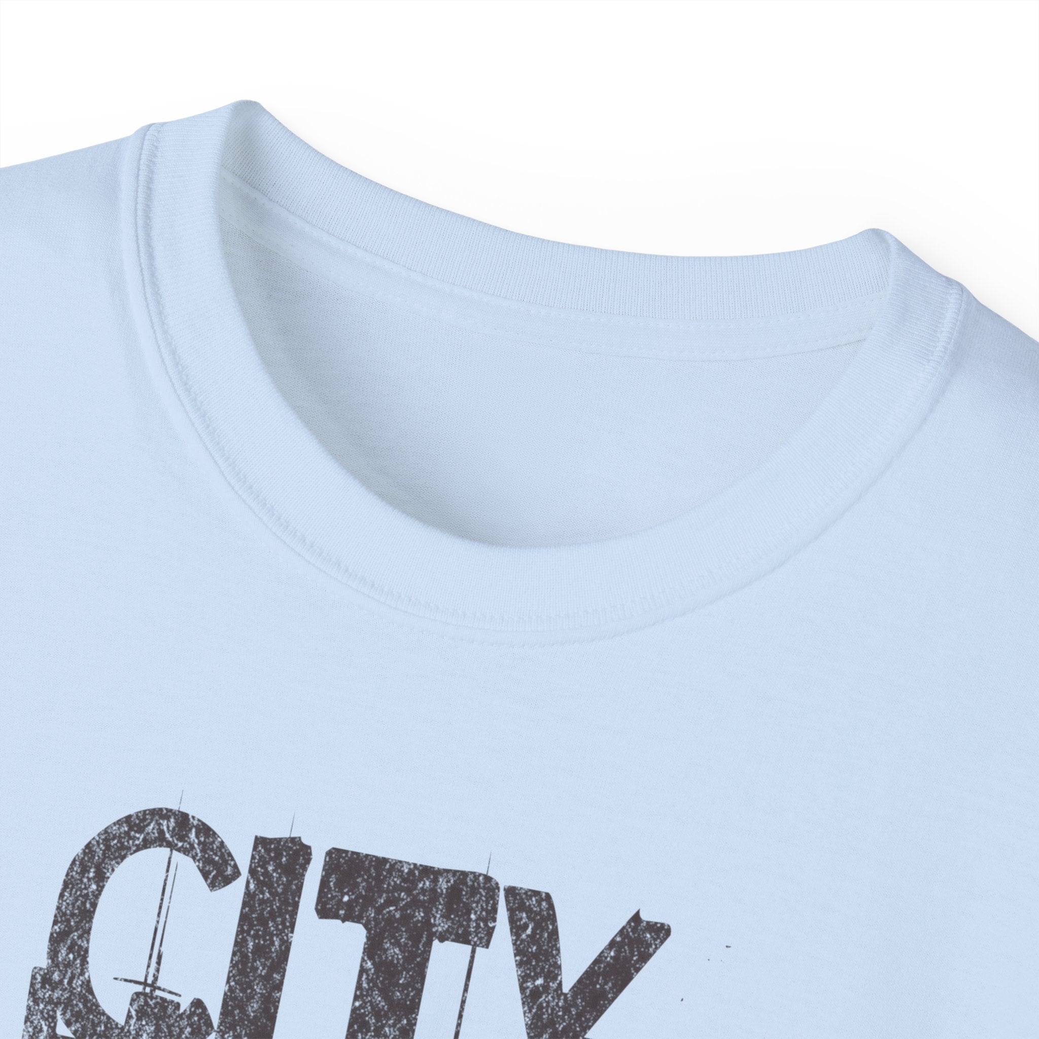 City Streets - Unisex Cotton Tee (Front) - Damned Threads
